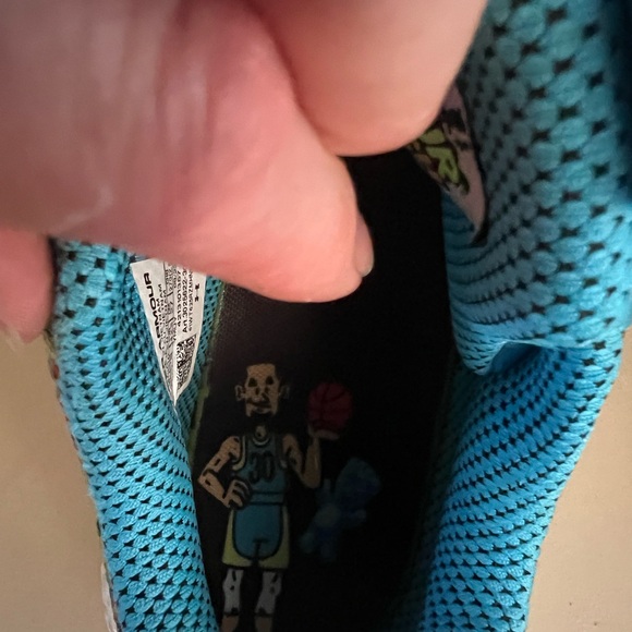 Under Armour Curry 10 Sour Patch Kids Sour Then Sweet - Size 9.5 Mens - Picture 8 of 8